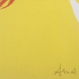 François ARNAL 1924-2012. Sun on the Cold, 1985. Lithograph.