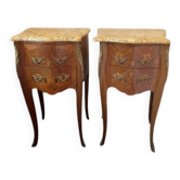 2 chevets de style louis xv