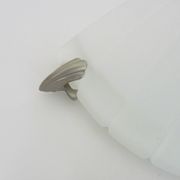 Pair of half-moon wall lights from the 1980s in Italy