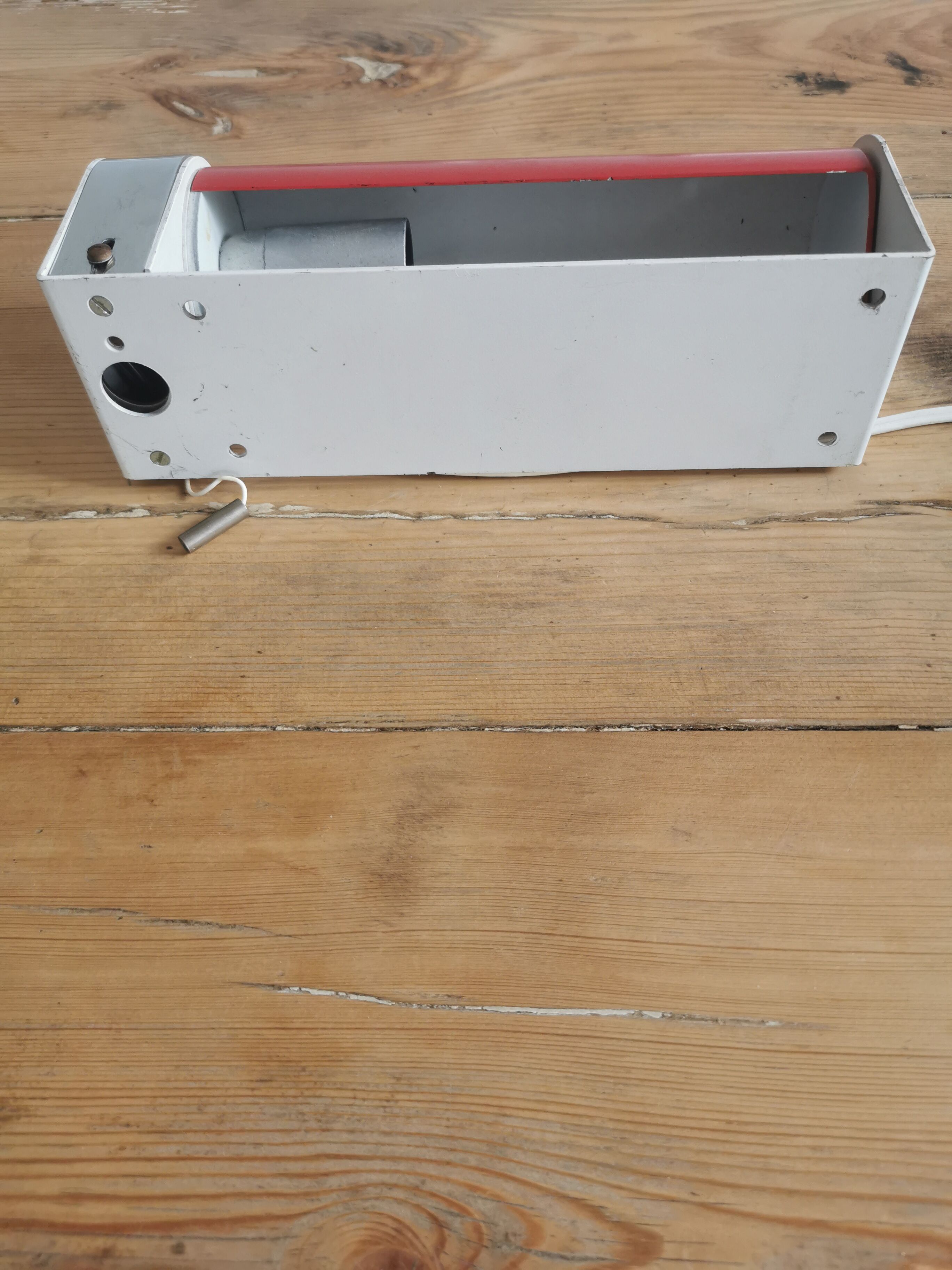 Vintage roller wall light