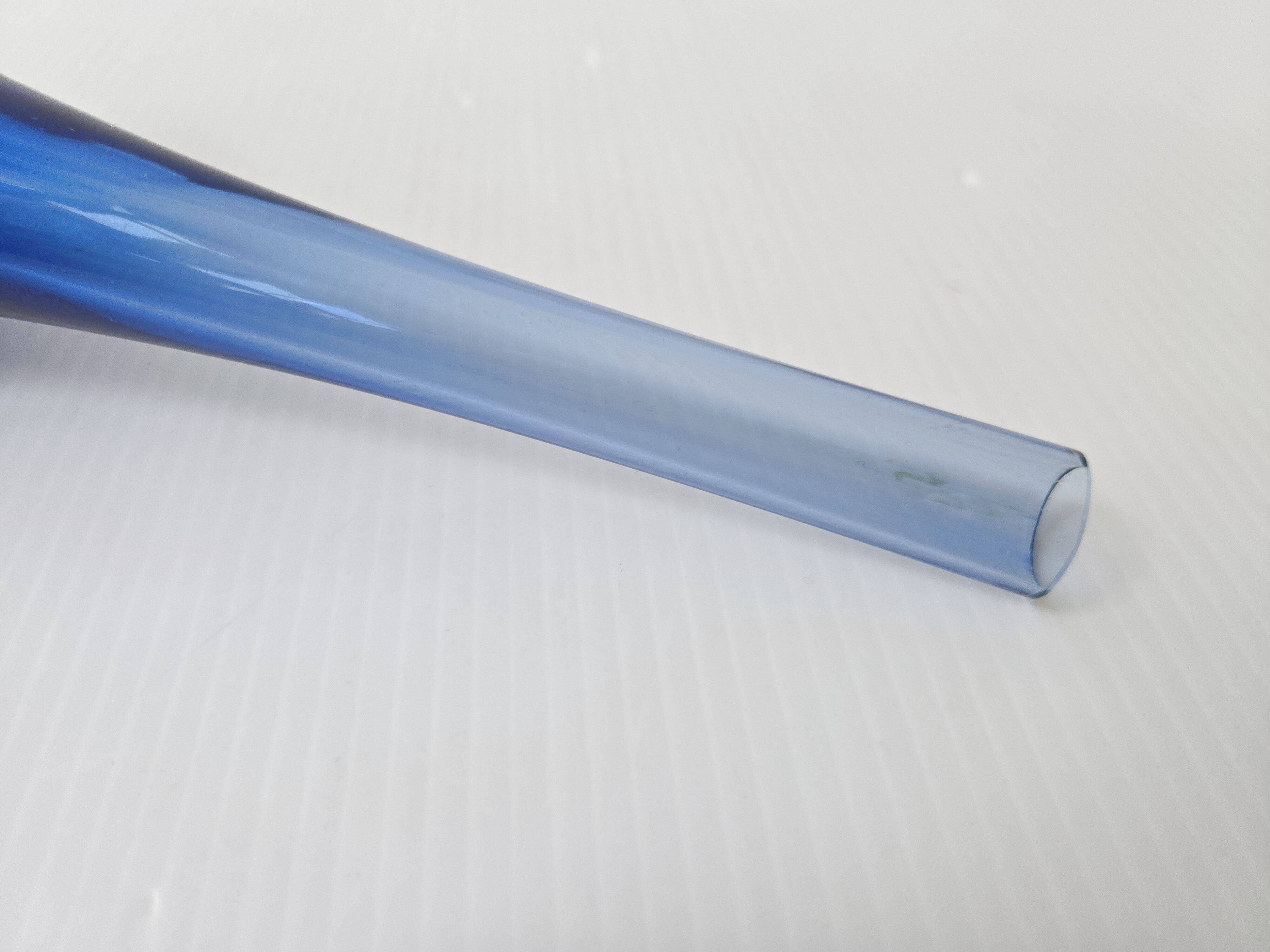 Vase soliflore en verre de Murano Sommerso 1960