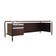 Rosewood desk by Ico and Luisa Parisi, MIM Roma, 1970s
