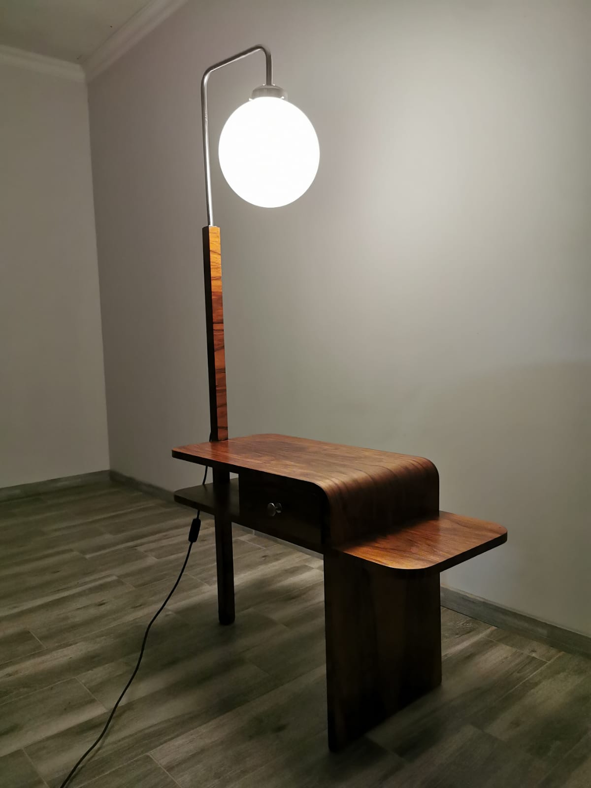 Floor Lamp by Jindrich Halabala, 1930's