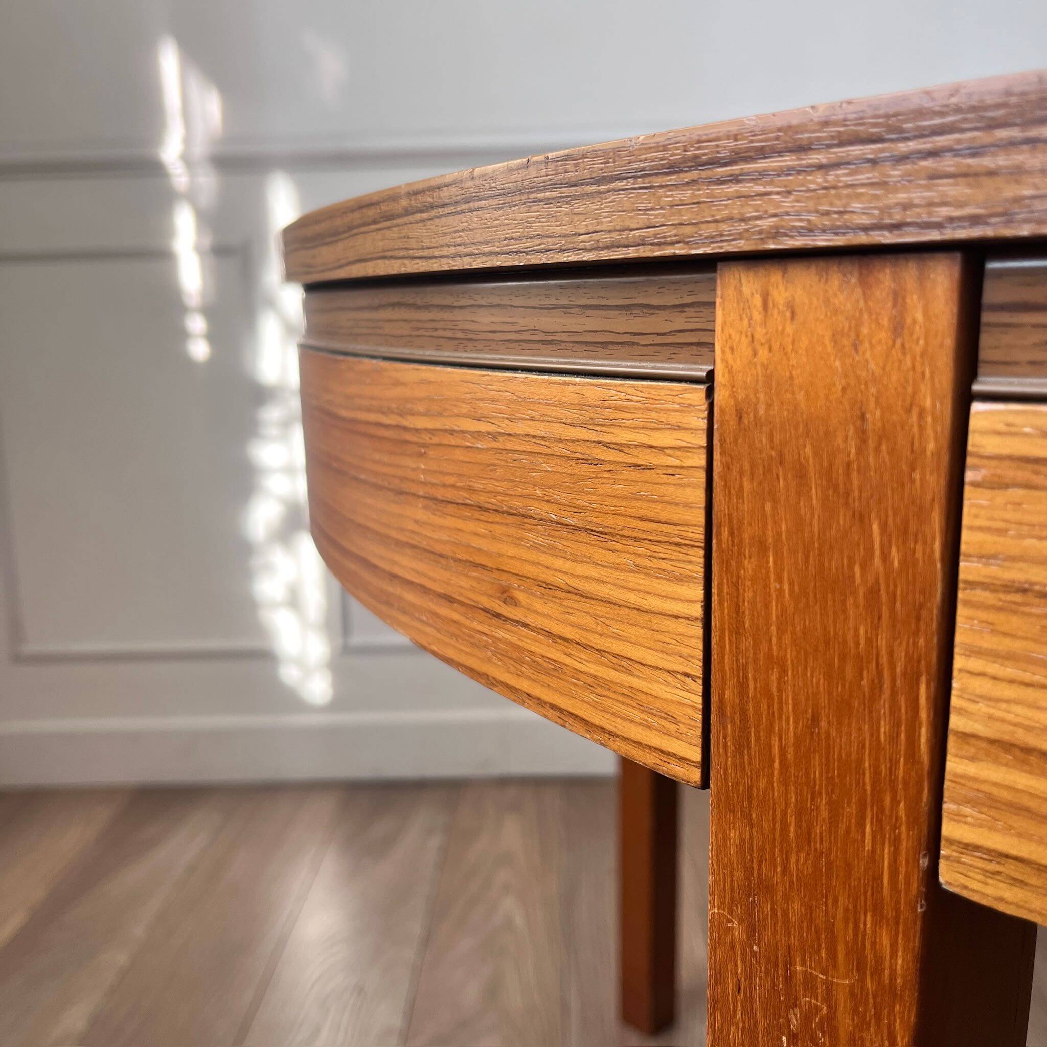 Vintage round dining table