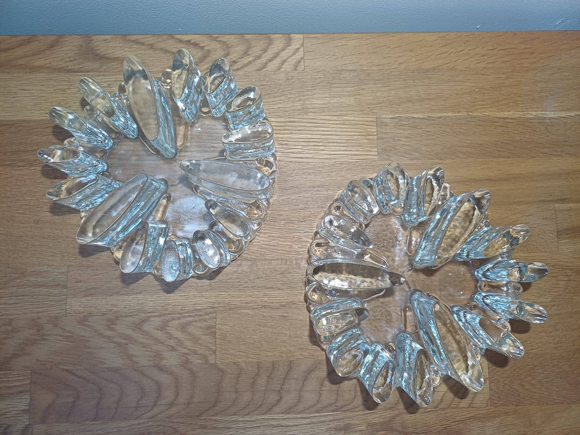 Paire de chauffe-plats Georgshütte