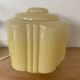 Table Lamp With Globe Thabur Yellow Straw Netherlands 30s-40s