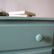 Commode vintage verte