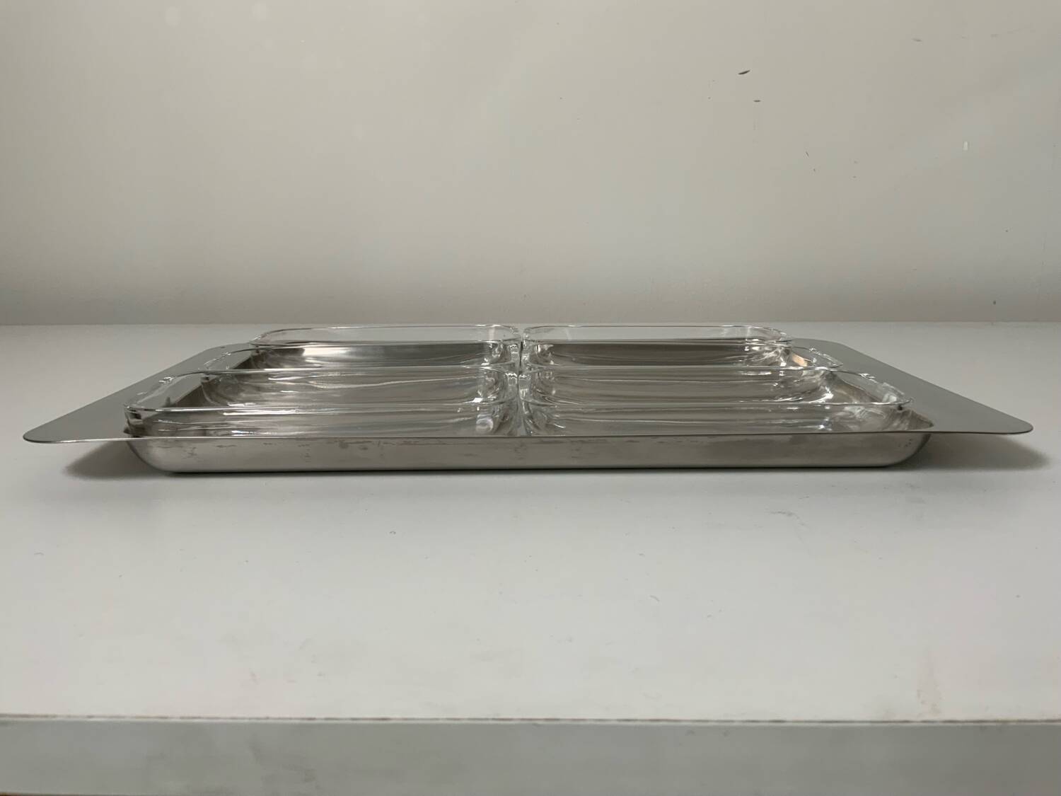 70s designer aperitif tray