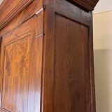 Buffet Deux Corps Empire period walnut and oak