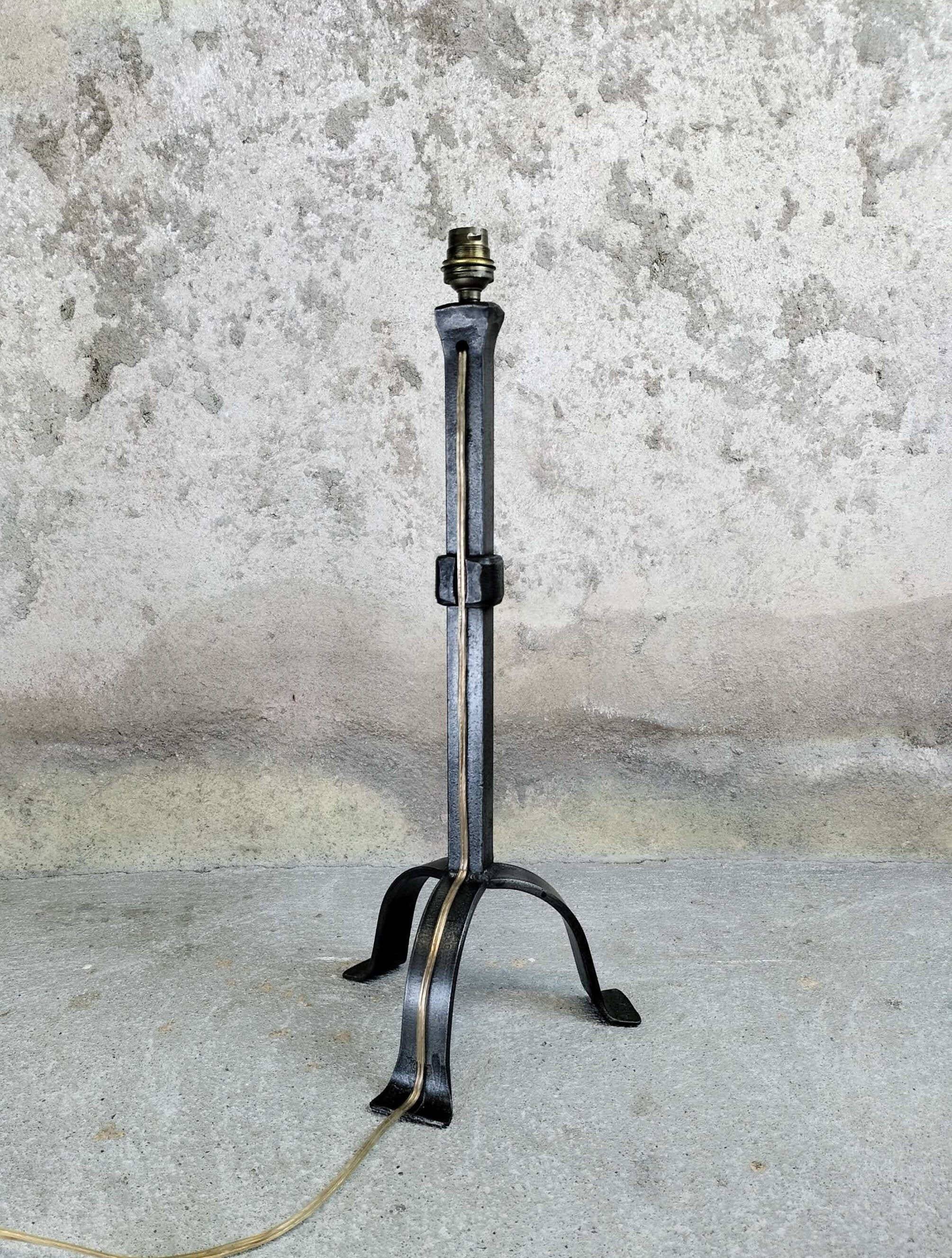 Large Jean-Pierre Ryckaert table lamp.