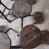 Wooden stool