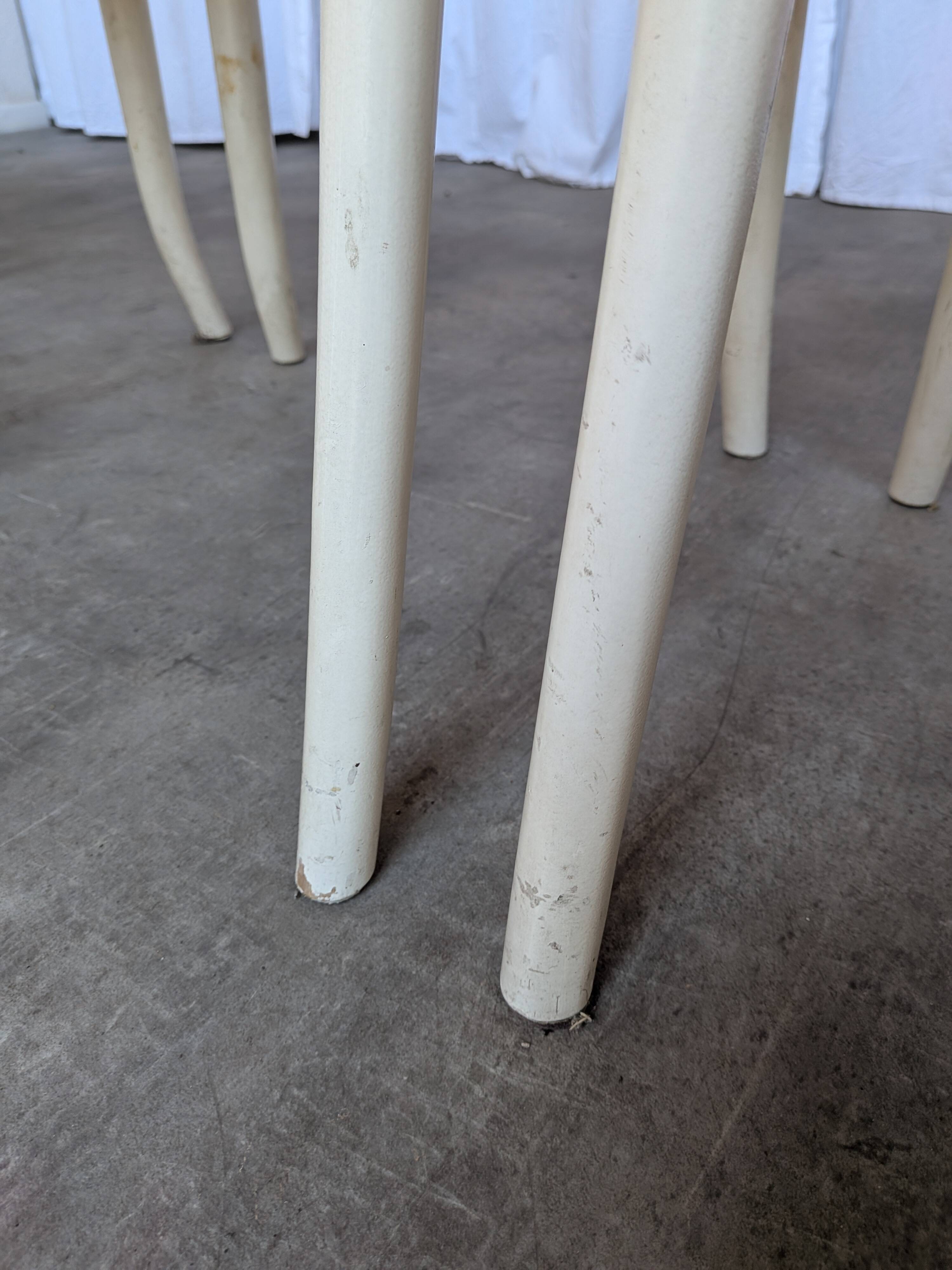 Set of 4 Thonet Style 811 Cane Chair: Josef Hoffman Mid-Century Modern Furn