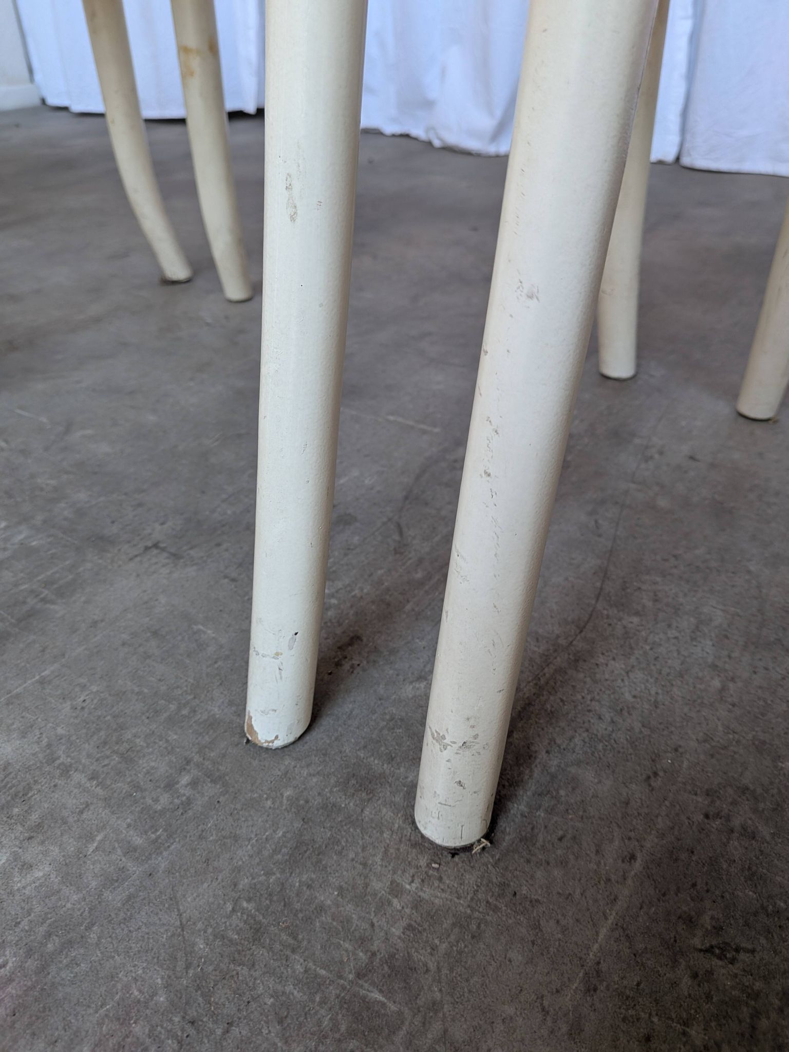 Set of 4 Thonet Style 811 Cane Chair: Josef Hoffman Mid-Century Modern Furn