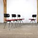 Set Of 4 Friso Kramer For Ahrend De Cirkel “Result” Dining Chairs, The Netherlands 1967