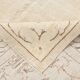 7x10 Cream Beige Oversize Vintage Rug, 209x311Cm