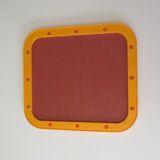 Plastic space age mirror, belgium 1960