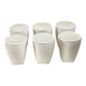 Lot de 6 tasses à thé en porcelaine Guy Degrenne