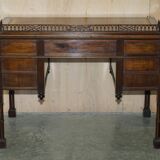 Chinese Chippendale bureau restored by Edward & Roberts