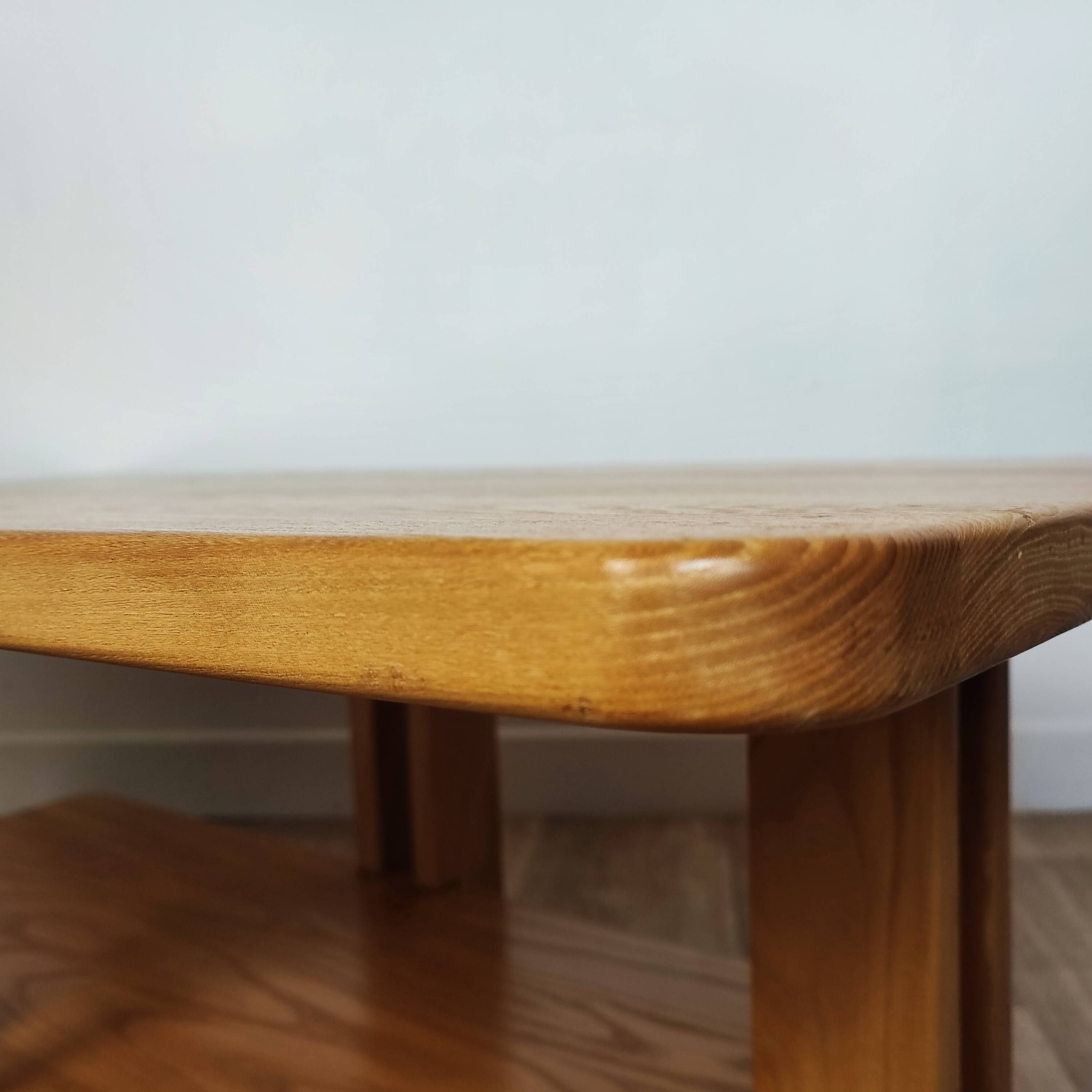 Elm coffee table, 1980