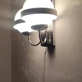 Aplique de pared metálico. Spain, 1970s.