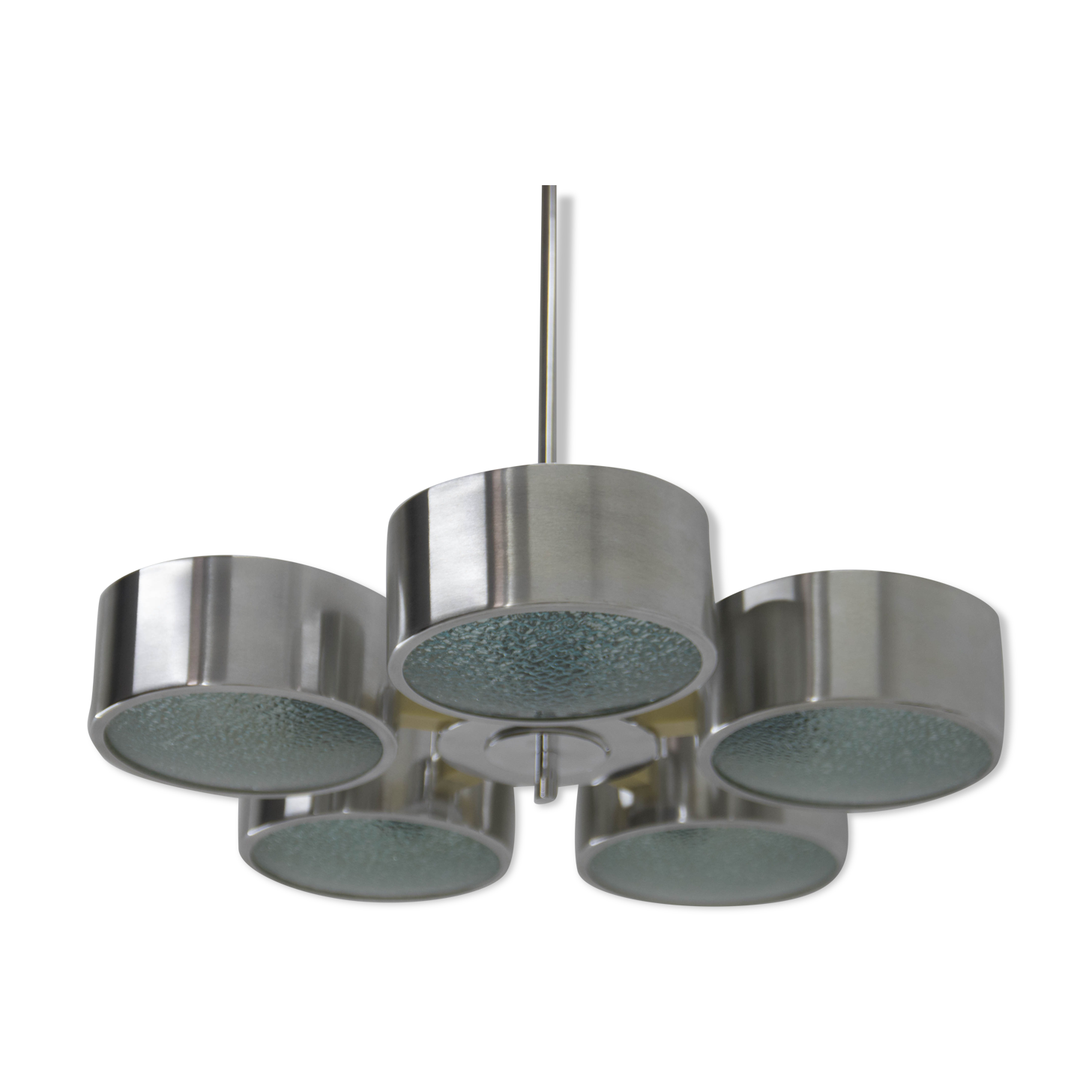 Space Age peandant lamp, Germany, 1970s, Restored