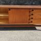 Sideboard in wood and metal 1960