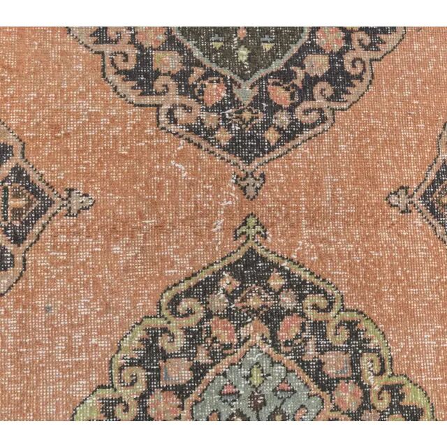 Turkish Oushak Wool Runner 78x286