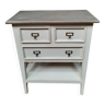 Painted cabinet with 3 drawers
