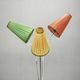 Rare German Adjustable Three-Light Floor Lamp, 1960s