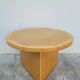 Table basse ronde vintage design style Maison Regain 1970s