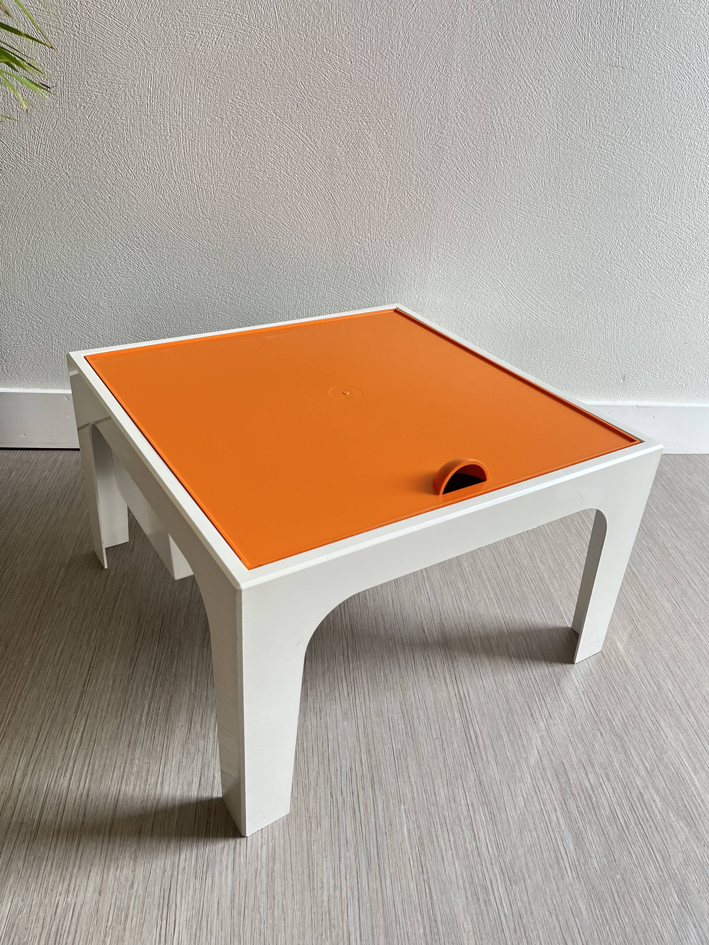 Vintage Prisunic working coffee table