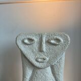 Stone lamp by sculptor Albert Tormos