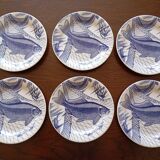 6 assiettes plates anglaises Ironstone Tableware