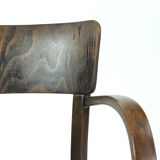 Thonet office armchair in oak, Czechoslovakia circa 1930s