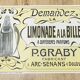 Vintage leminade advertising poster