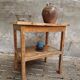 Vintage side table bathroom furniture or work table