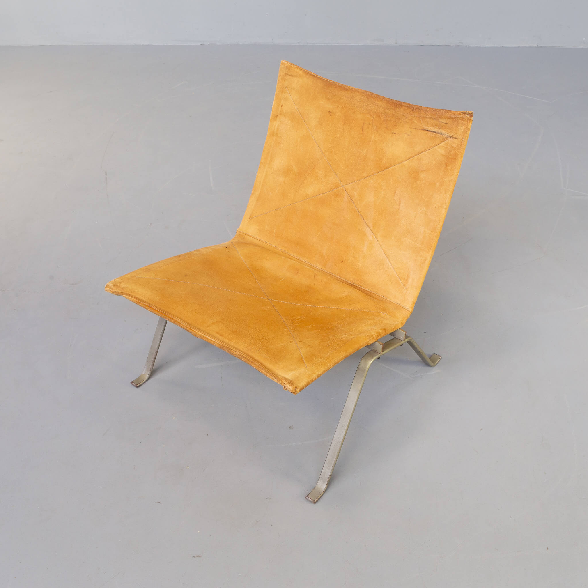 Poul Kjaerholm ‘PK22’ fauteuil cognac for EKC