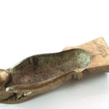 Brass hand, paper press, 50s