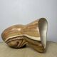 Ceramic vase in wood style by Grandjean Jourdan in Vallauris