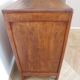 Art Deco chest of drawers in dark wood with 3 drawers, 1950s
