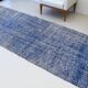 Blue Oushak Runner Rug sku1059