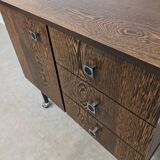 Commode, desserte vintage  Wengé