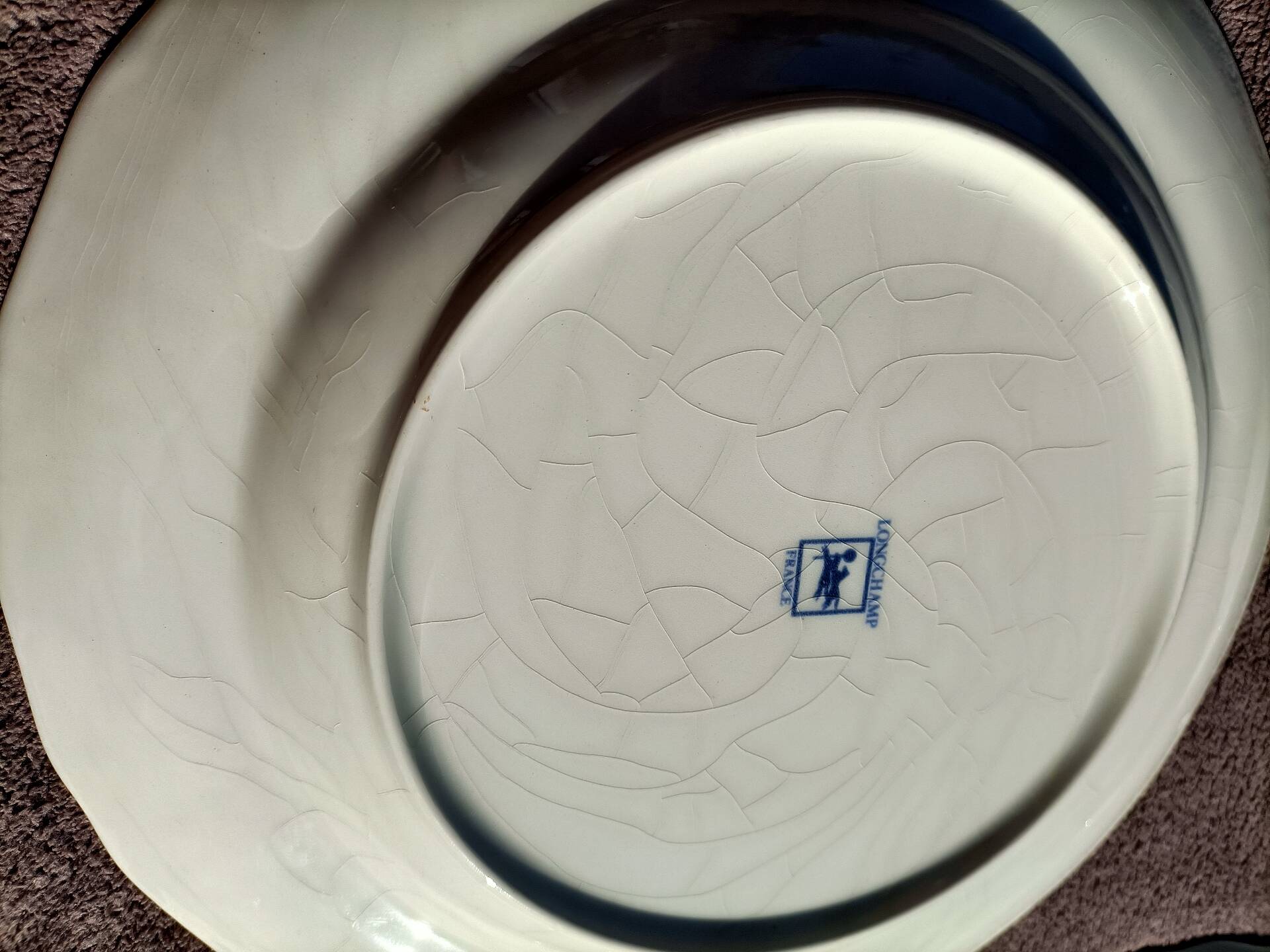 Set of plates x6 Longchamp