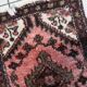 Handmade vintage Uzbek Bukhara runner 1.7' x 4.5' (52cm x 139cm) 1960s - 1С1164