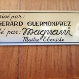 Gérard Guermonprez dining table, 1950s