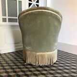 Green grey toad chair