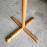 1960 modernist vintage coat rack in fir 7 b