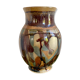 Vase poterie émaillée céramique signée