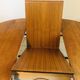 Table a manger scandinave, extensible en teck circa 60