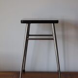 White formica stool